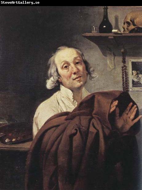 Johann Zoffany Self-Portrait as a Monk